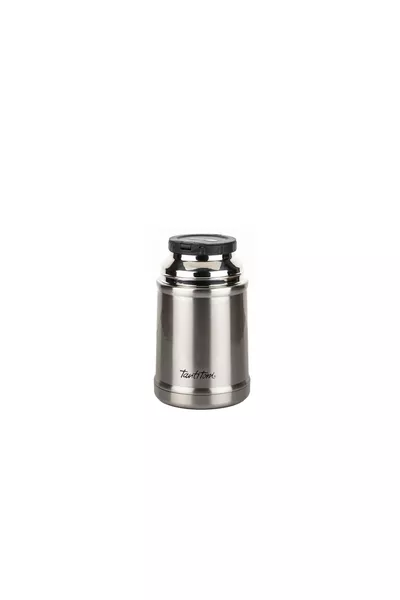 Gray Stainless Steel Food Thermos with Spoon ml