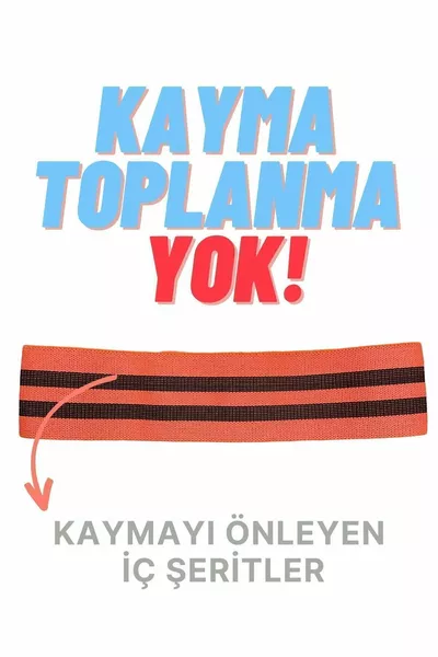 تمارين بيلاتس اللياقة البدنية للمستوى المتوسط في المنزل مع شريط مقاومة للورك، برتقالي