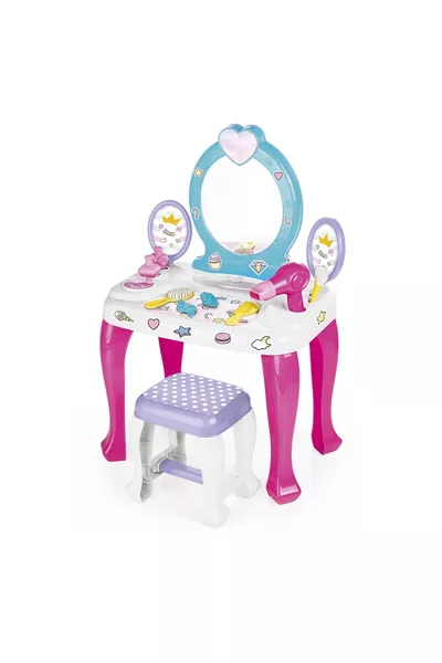 Makeup Table and Stool Set 