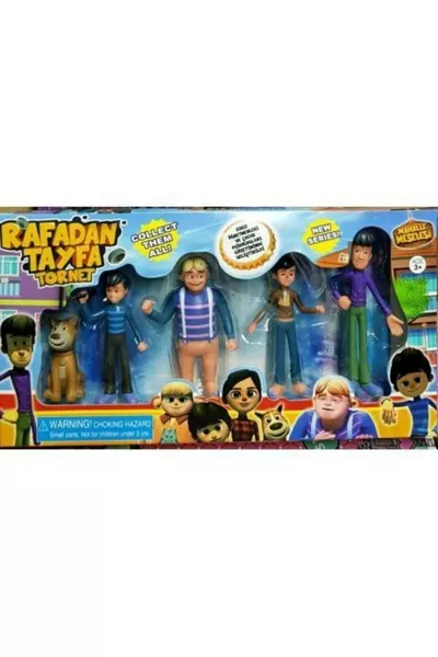 Zigzag Kamil Köfte Hayri Mert 5-delige Squad Figuren Speelgoed Karakters