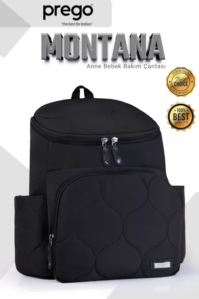 Montana Baby Verzorgingstas Zwart