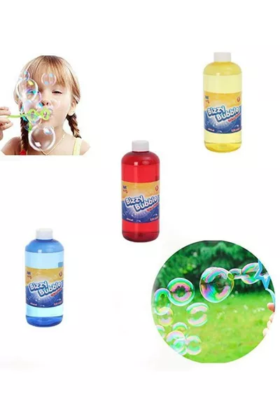 Bizzy Bubble Köpük Sıvısı Solüsyonu Köpük Tabancaları Ve Diğer Tüm Oyuncaklar Için