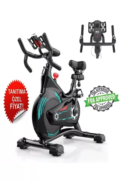 Magnetic Exercise Bike Fitness Running Bike Spin Bike Upright Home Bike