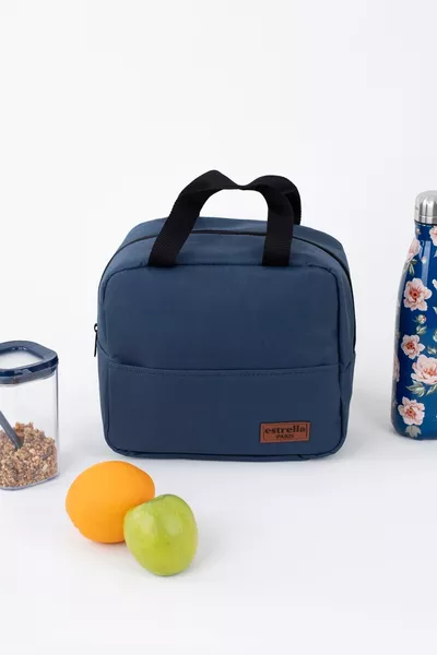 7 л сумка для переноса еды Mila с теплоизоляцией, термальная сумка для питания, кемпинговая, темно-синяя