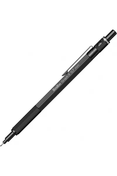 Graphx 0,7 мм Механический карандаш 3 штуки, черный