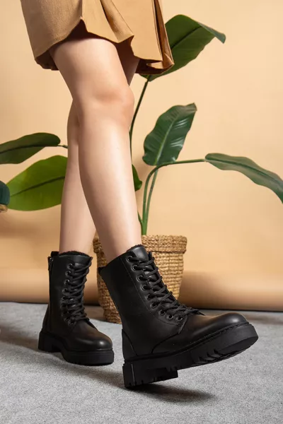 Su&soğuğa Dayanıklı Içi Kürklü Günlük Kadın Bot