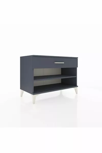 Hyperion Şifonyer Tek Raflı Tek Çekmeceli  Antrasit-Antrasit