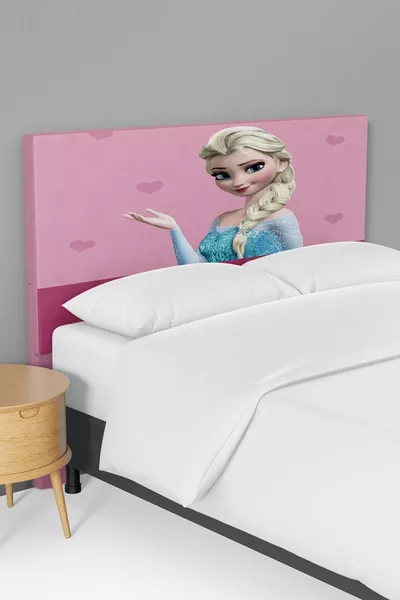 Sneeuwkoningin Elsa Gestreepte Hoes voor Bedbodem en Hoofdeinde