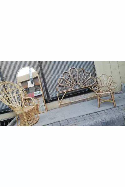 testiera del letto in bambù