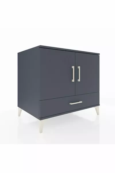 خزانة كرونوس ذات درج واحد ورفين وغطاءين، أنترسايت-أنترسايت