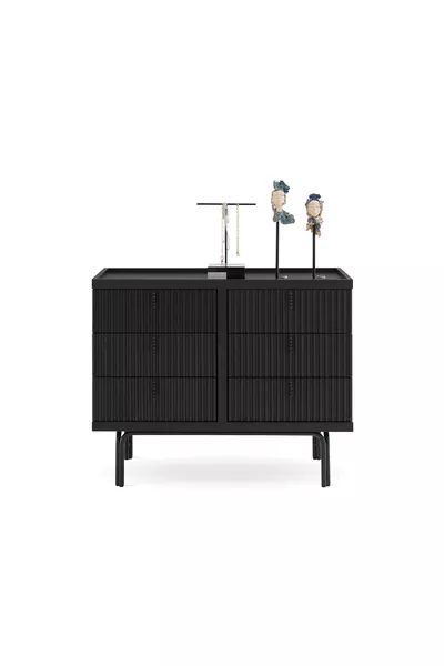 Austin 6 Lade Dressoir - Donker Eiken