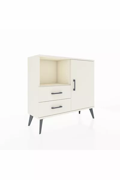 Arges Şifonyer 2 Raflı 2 Çekmeceli Tek Kapaklı  Aytaşı-Aytaşı