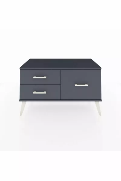 خزانة هوبريون ذات 3 رفوف، أنثراسايت-أنثراسايت