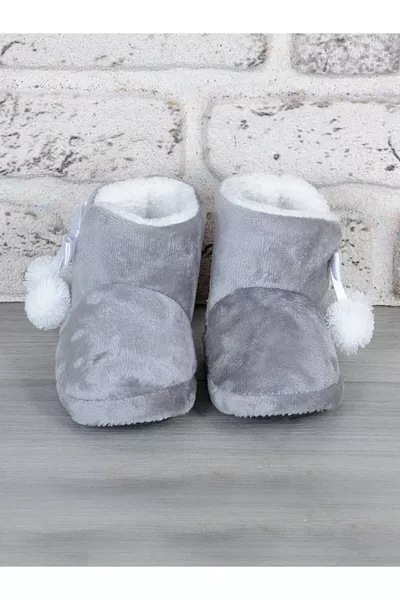 Pom-Pom Kids' Slippers