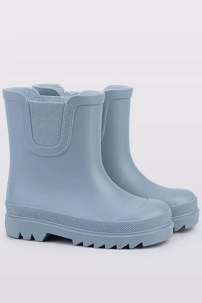  حذاء مطر للأطفال توكيو أزرق / أزرق محيطي