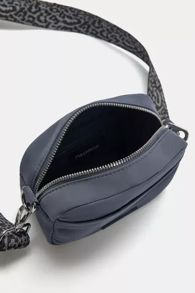 Verwisselbare schoudertas met kruisriem