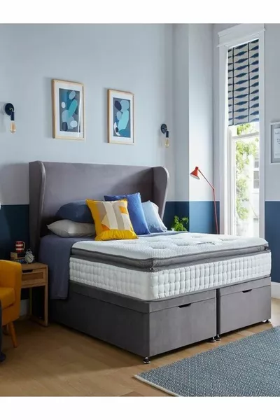 مرتبة فاخرة أرثوبيدية مملوءة بالقطن والريش، فردية مزدوجة