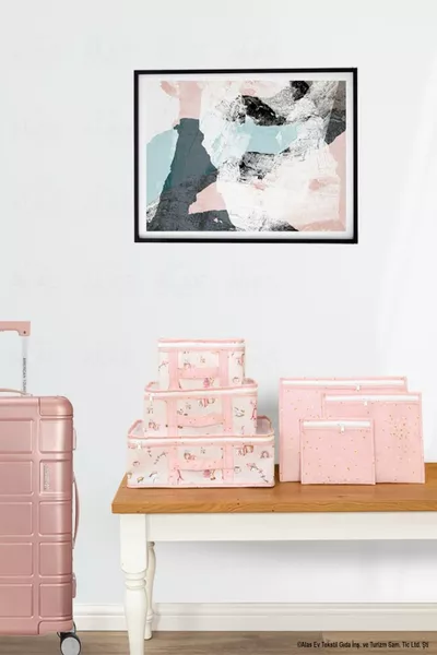 Set da viaggio per bambini 6 pezzi Borsa mamma e bambino Organizer per ospedale Borsa nascita per neonati