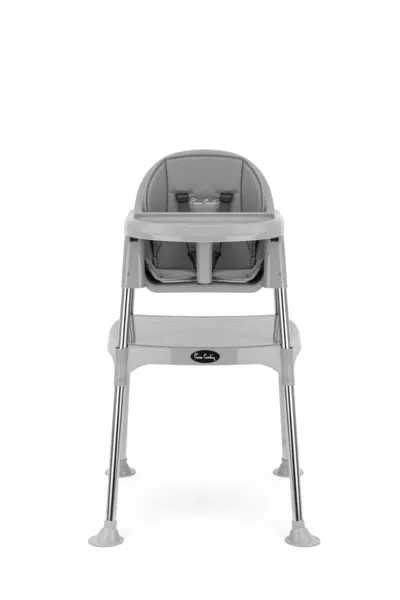 كرسي غذاء للأطفال Cookie Silver 3 في 1 مع طاولة للعب والعمل