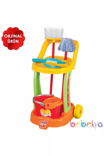Candy & Ken Cleaning Cart