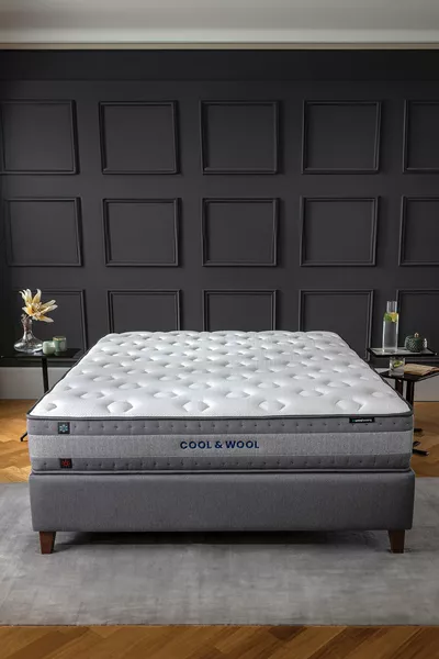 Cool&wool Taschenfederkernmatratze