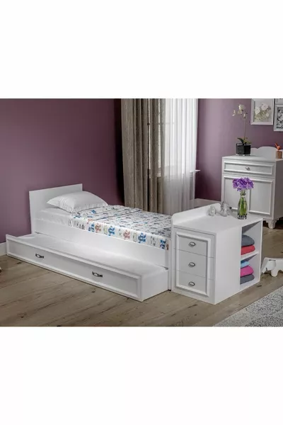 ليزا المهد الأبيض القابل للتكبير