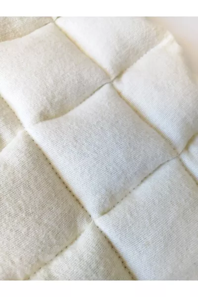 Непряженая овечья шерсть Наполнитель для детских подгузников для спины, живота и груди ( см* см, 0-1 год)