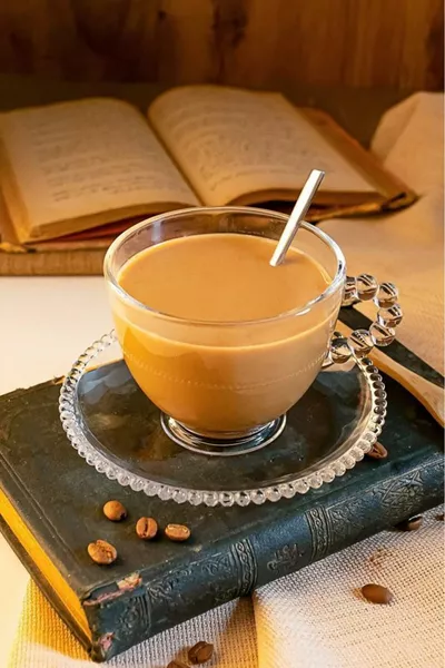 Girona 6-Person ml Glass Tea Cup Set,  Pieces