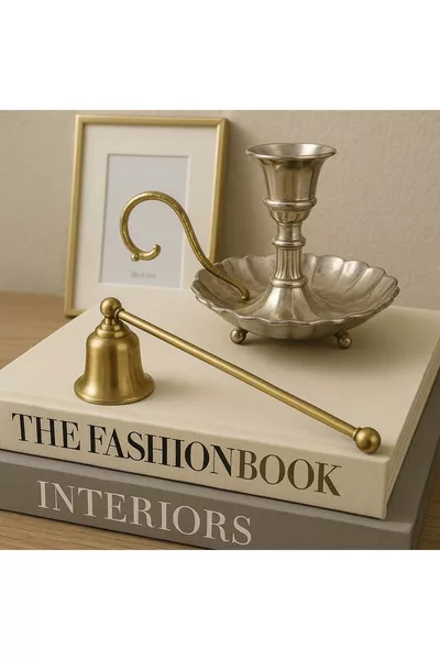 Gouden kleur handgemaakte rijstkaarsenblusser