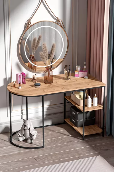 طاولة مكياج  سم طاولة عمل طاولة كمبيوتر طاولة مكتبية متعددة الأغراض طاولة طعام أتلانتيك