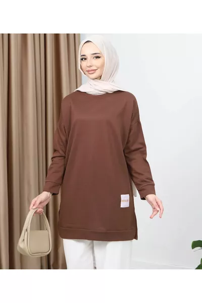 Summer Women's Crew Neck Seasonal Tunic
