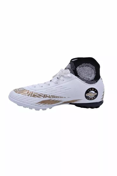  Roller A-white/gold Astroturf avec chaussettes