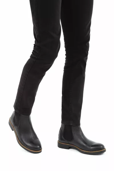 جلد طبيعي   أحذية Erk /