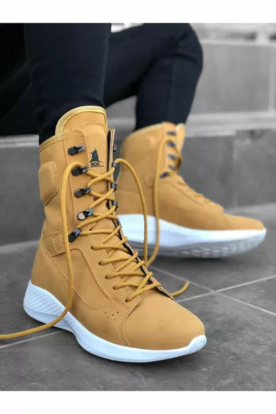  Верблюжий Желтый Боксер Унисекс Спортивные Почтовые Сапоги