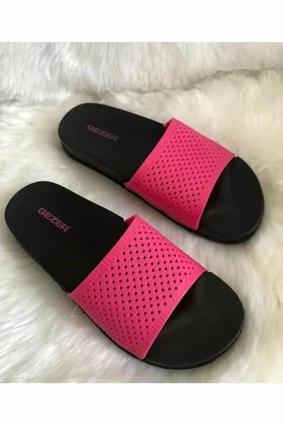 Fuchsia Anatomische Basis Weicher Kunststoff Extra Leicht Frauen Pool Meer Strand Haus Und Straße Hausschuhe