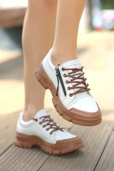 DZY  حذاء رياضي غير رسمي بسحاب