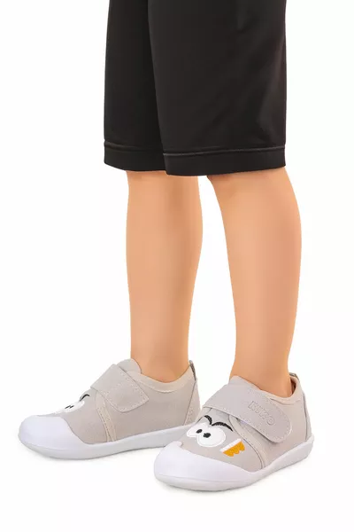 Karamazı Kids Cookie Велкро Бебешки обувки за момче First Step Panduf