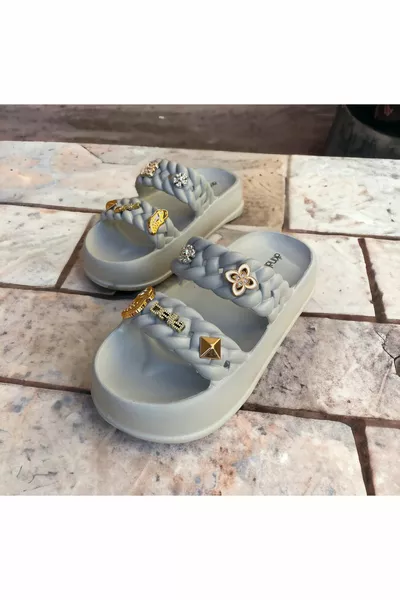 HOHE SOHLE STRAND POOL MEER GARTEN HAUSSCHUHE GEEIGNET FÜR DEN TÄGLICHEN GEBRAUCH