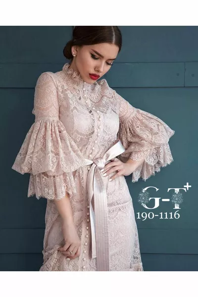 Güpürlü Elbise, Mezuniyet Elbisesi, Nedime Elbisesi, Uzun Elbise