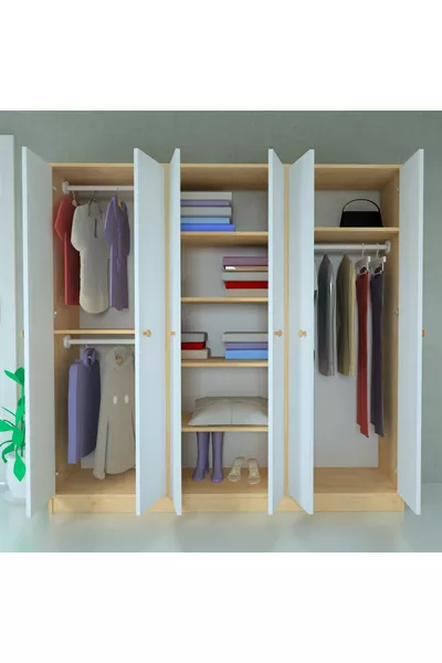 6-Door Side Wardrobe