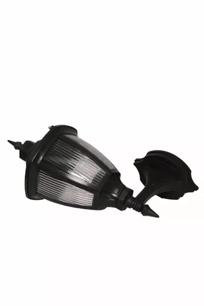 Binnen en buiten, terras, muur, deurentree, muurarmatuur, tuinverlichting