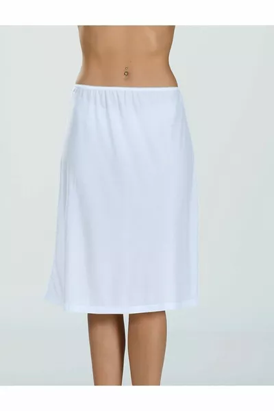 Under-Skirt Lining Knee-Length White Lace