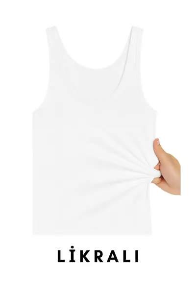 قميص داخلي رجالي قطنية قطني 6 قطع