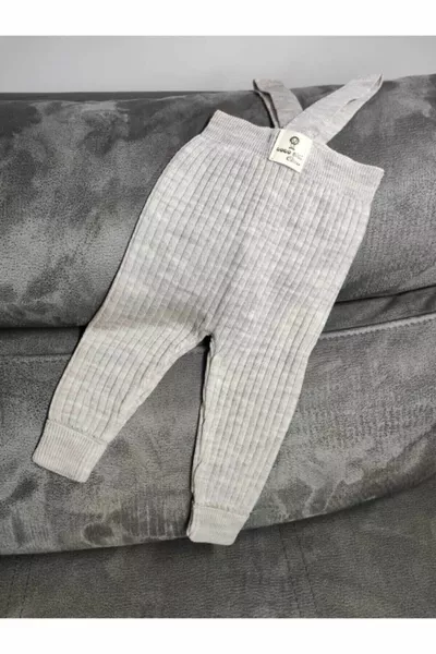 للجنسين 4 مواسم قابل للتعديل عبر حزام مرنة سروال قصير تريكو طماق الطفل بذلة حديثي الولادة