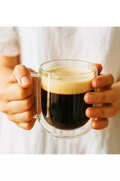 ml Double-Walled, Double-Layered Glass