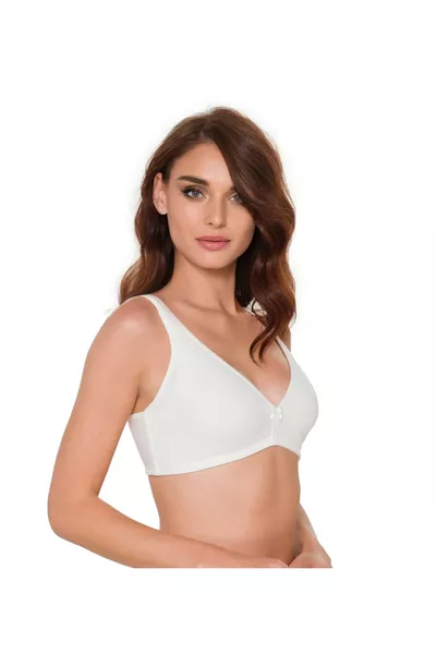 حمالة صدر بروتز بكيس من القطن المصغر كريم