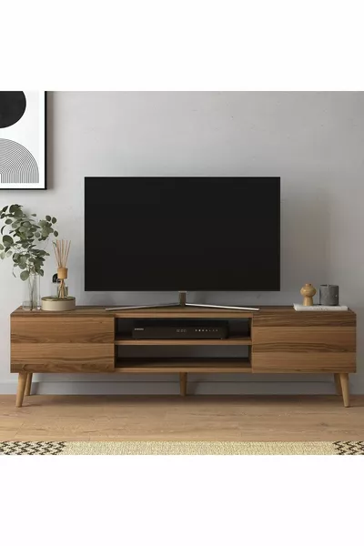 Plane TV Unit cm - Walnut