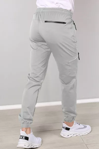 الرجال بنطال رياضي المظلة النسيج