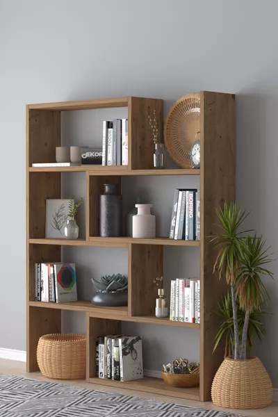 Magic Functionele Hoekboekenkast Atlantische Den