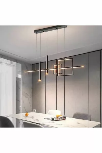 Zodiac Modern Design White LED Chandelier